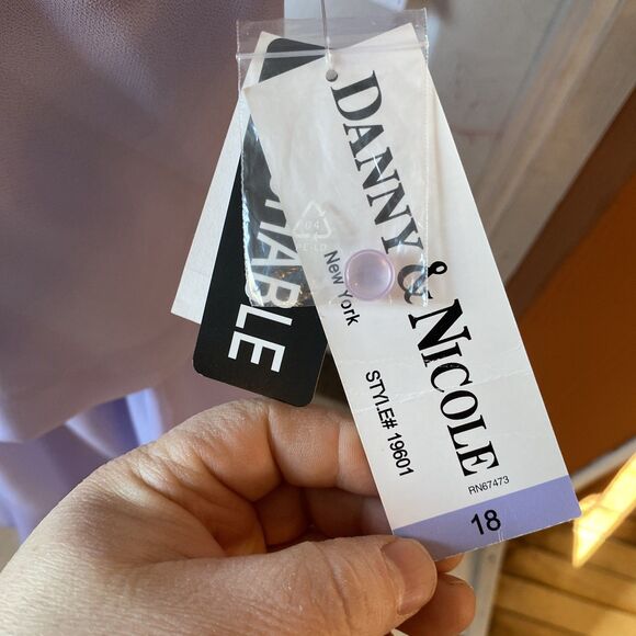 Danny & Nicole Women’s Size 18 Career Dress Orchid 2 Piece NWT - Picture 3 of 13